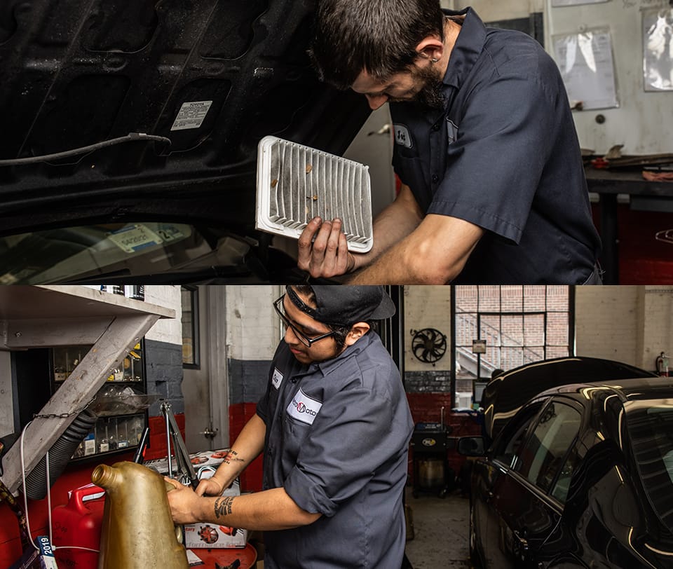 Metro Motor Auto Mechanics at Work on Capitol Hill