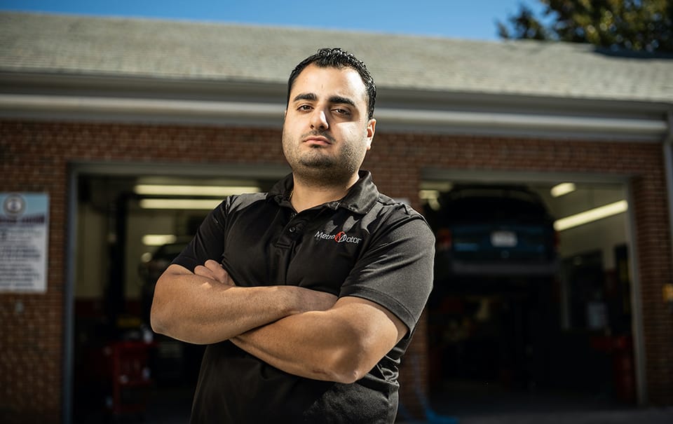 Old Town Liberty auto repair shop manager