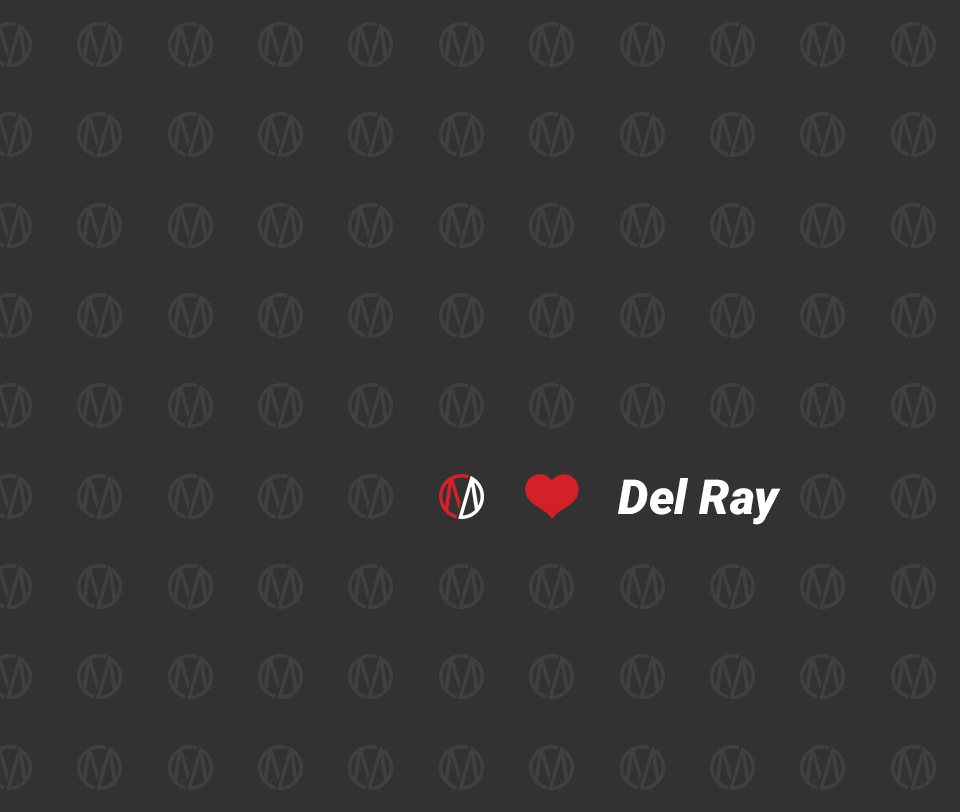 Graphic depicting the text Metro Motor loves Del Ray