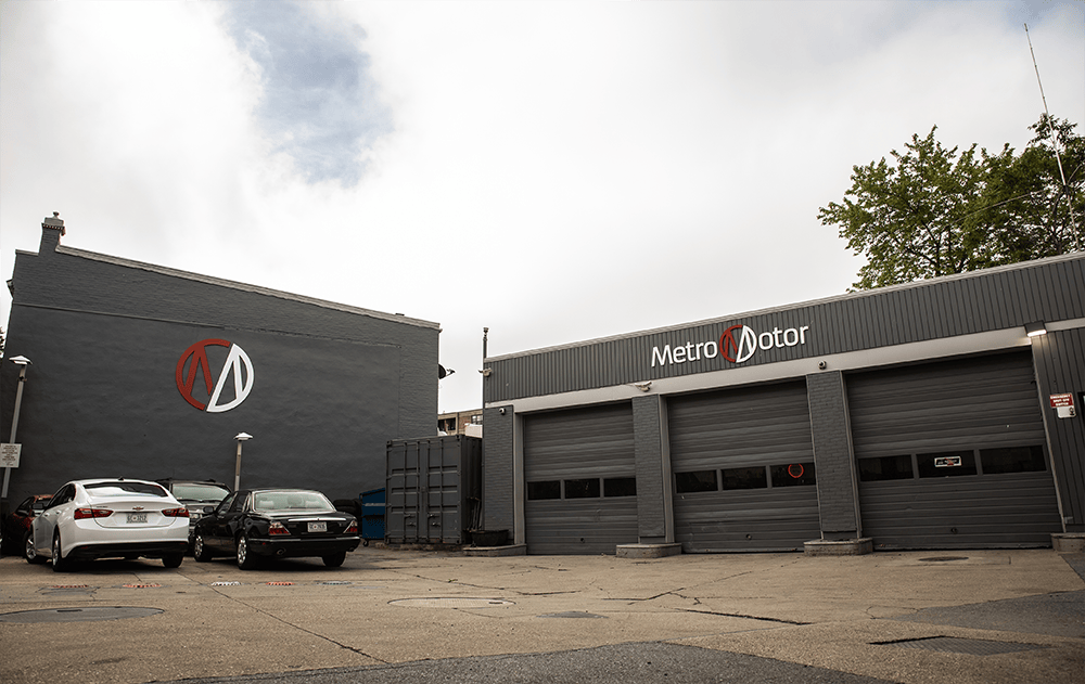 Capitol Hill auto repair garage at Metro Motor's Penn Ave Exxon.