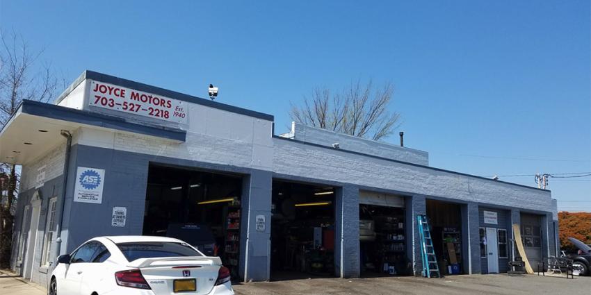Joyce Motors auto repair shop in Arlington, Virginia