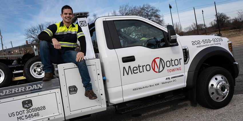 Metro Motor Tow Truck in Washington DC